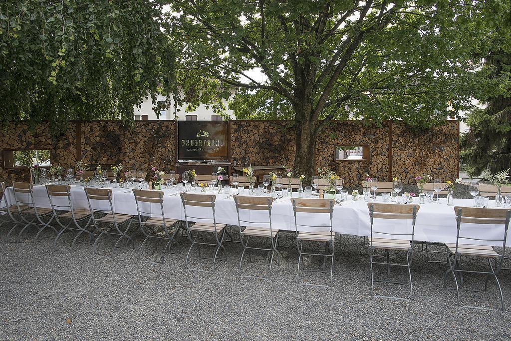 Italian Lifestyle Hotel & Osteria Chartreuse Thun Bagian luar foto
